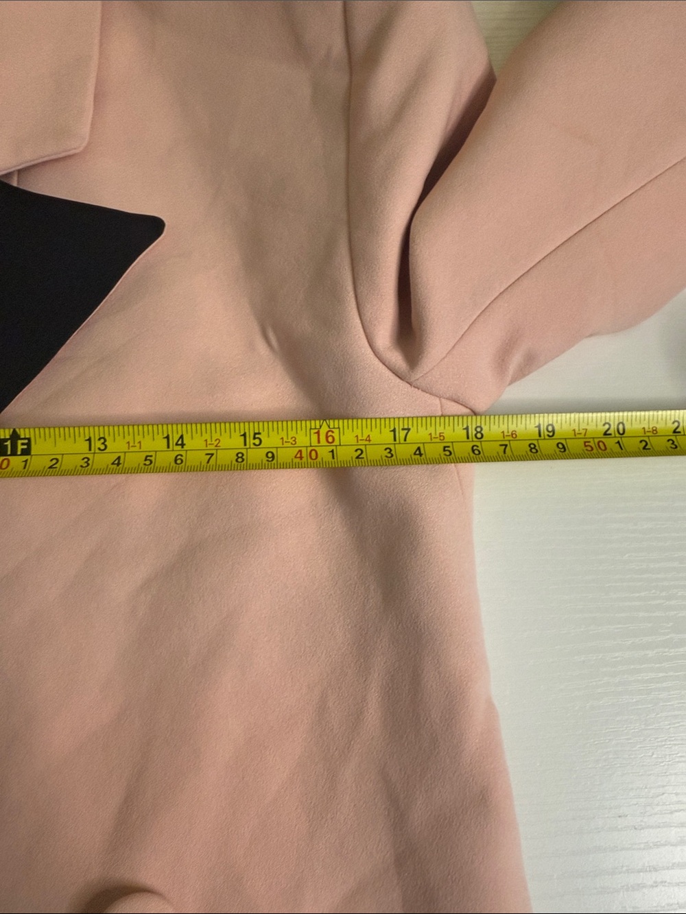 House of CB Janis Pink Blazer Dress with Black Lapel - Picture 13 of 15